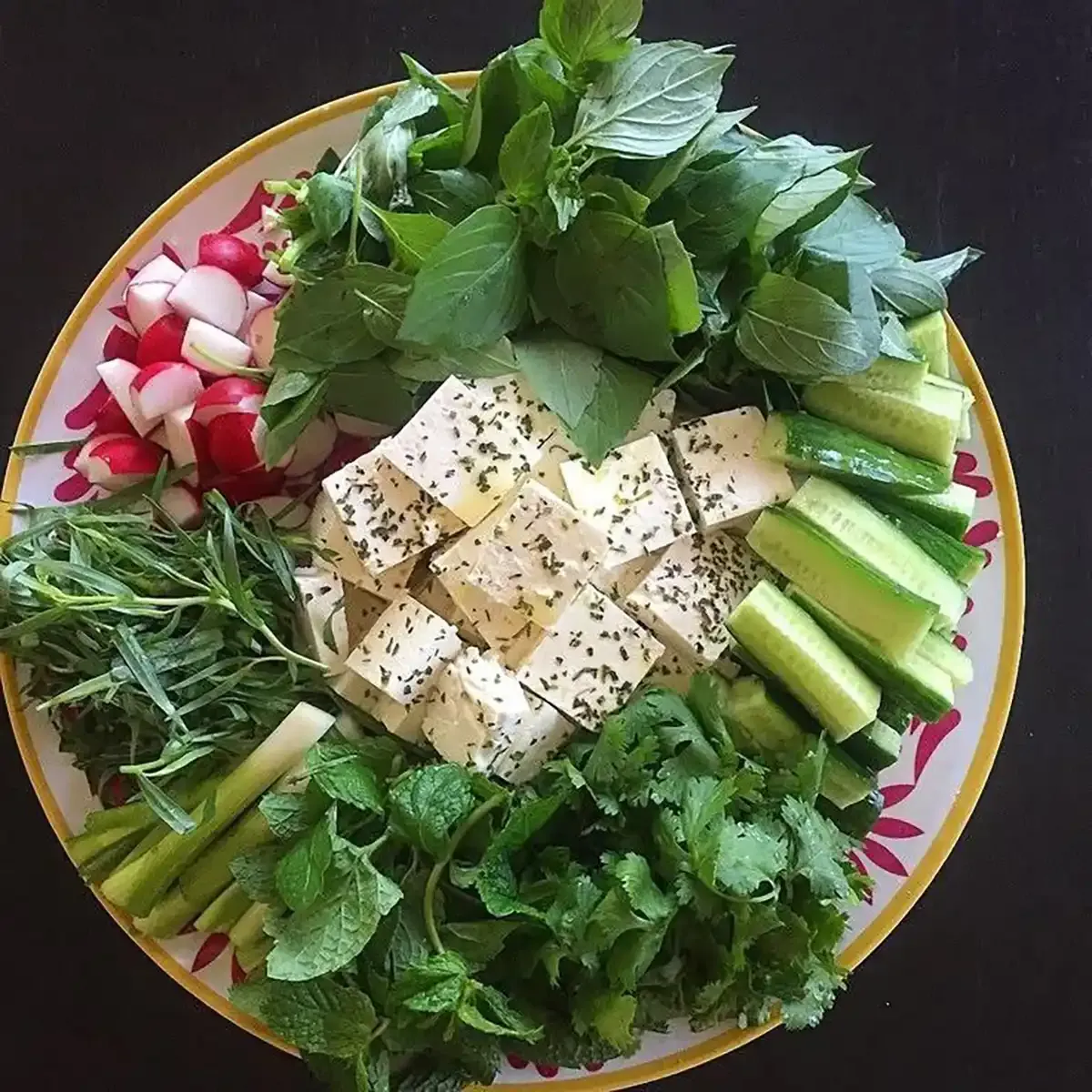 تزیین سبزی خوردن مجلسی عکس4