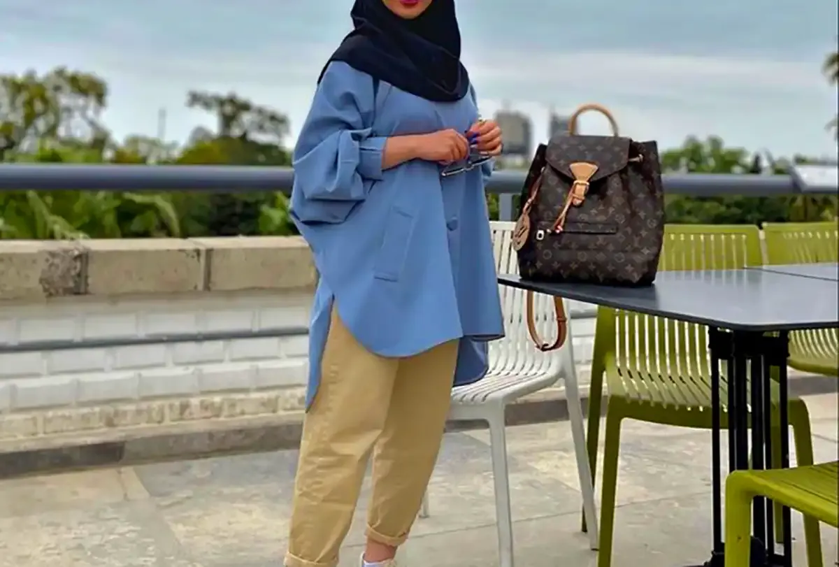 ۱۵ مدل مانتو ساده و شیک بهاری عکس2