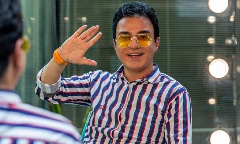 (عکس) عمو پورنگ در کنسرت خواننده معروف