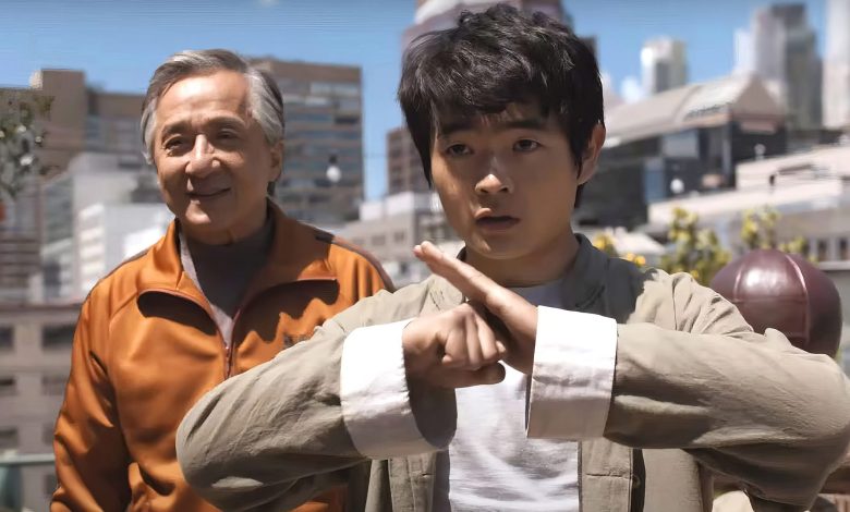 مبارزه دیدنی جکی چان با شاگردش در کلیپ فیلم Karate Kid: Legends