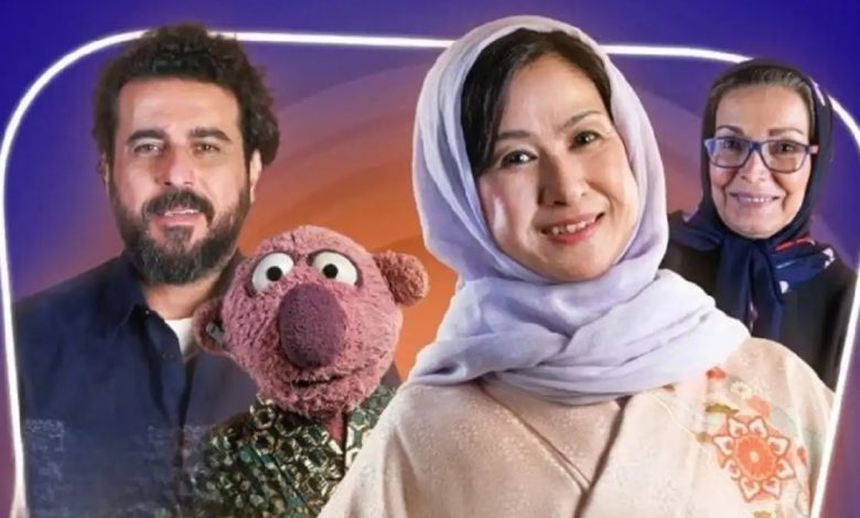 برشی از حضور آیاکو کوبایاشی بازیگر نقش اوشین در ایران و برنامه جناب خان!
