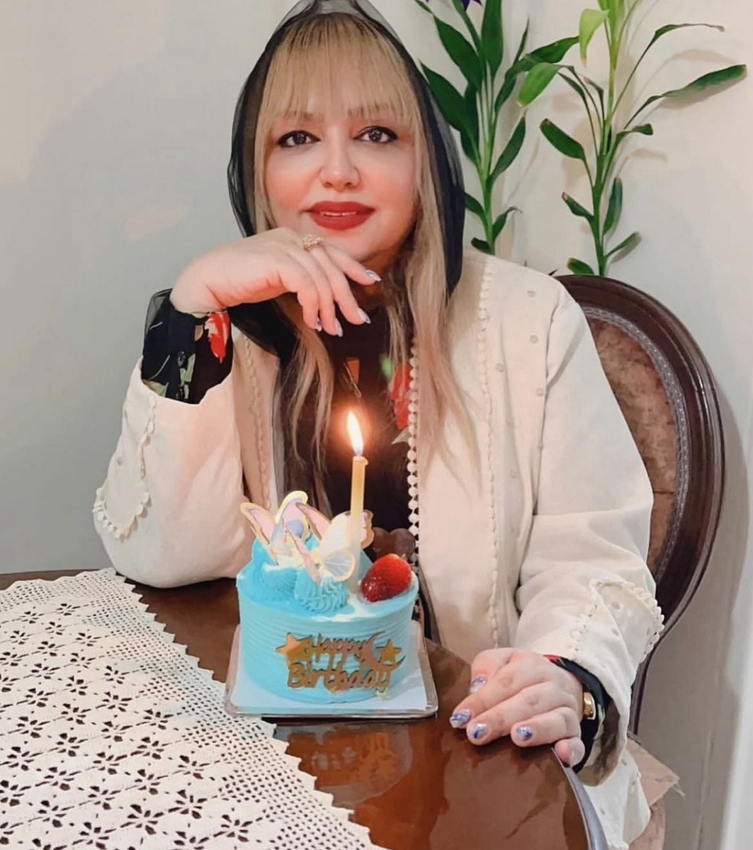 لیلا برخورداری در جشن تولد 47 سالگی 1