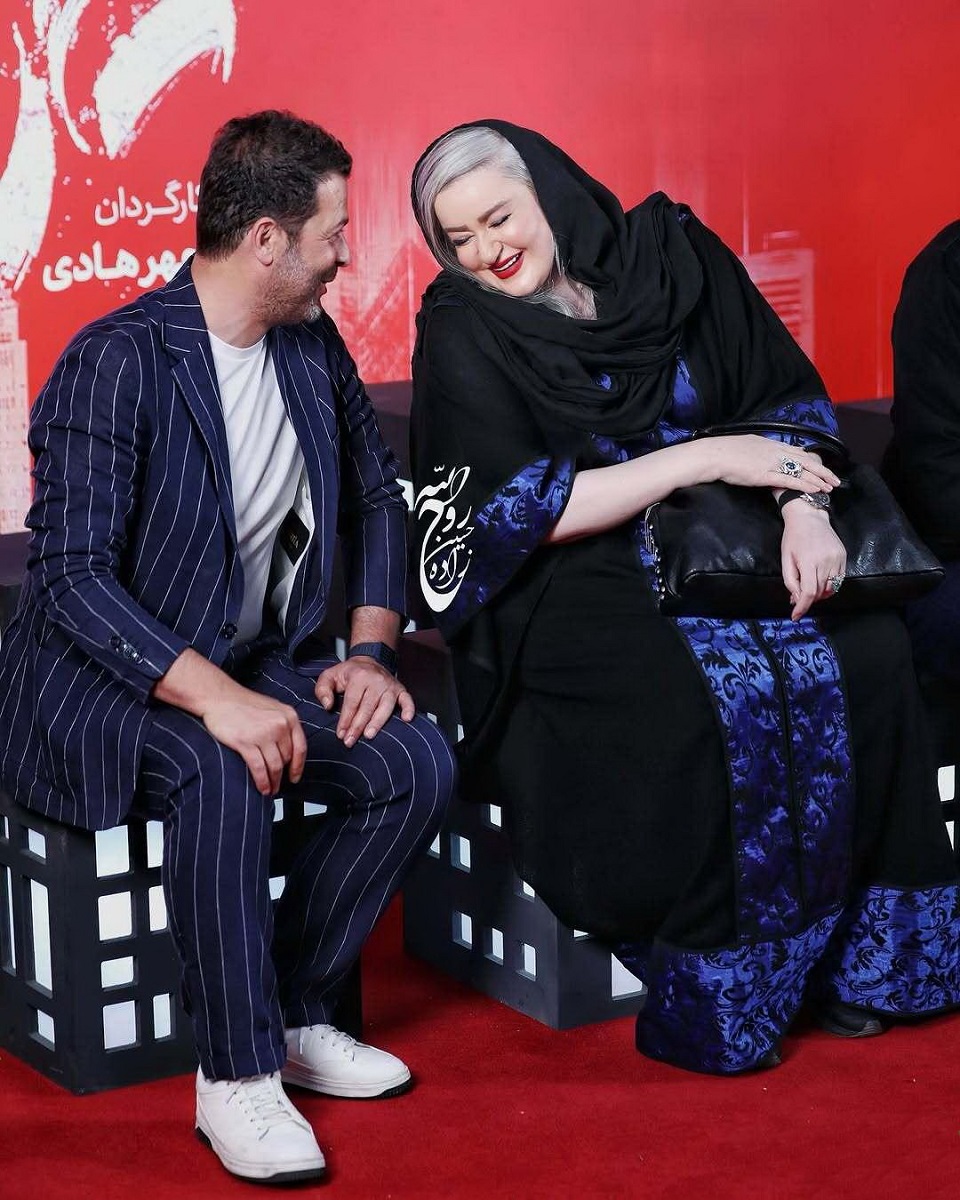 نعیمه نظام‌دوست در رونمایی از سریال یزدان 3