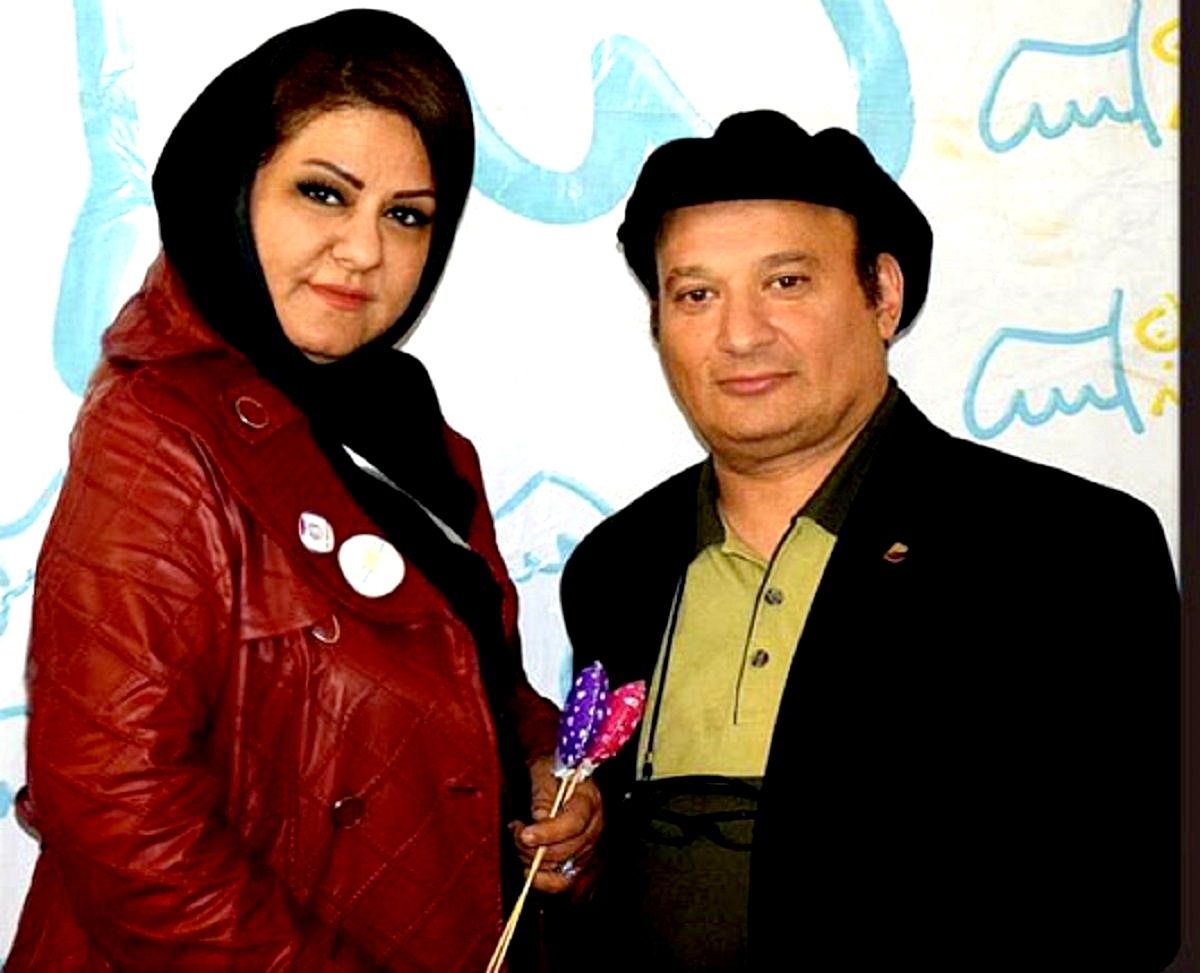 قلقلی در کنار همسرش