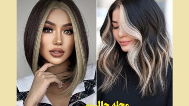 آموزش مدل رنگ مو فیس فریم