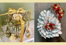 تزیین پول برای کادو تولد