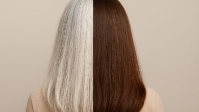 رنگ موی گیاهی برای موهای سفید