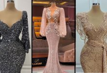 مدل لباس مجلسی پولکی جدید 2025