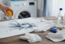 پاک کردن لکه جوهر