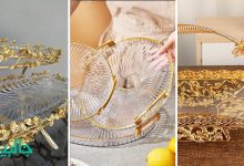 15 مدل سینی پذیرایی کریستالی