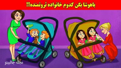 بازی فکری شناسایی خانواده ثروتمند