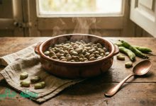 خواص باقلا پخته