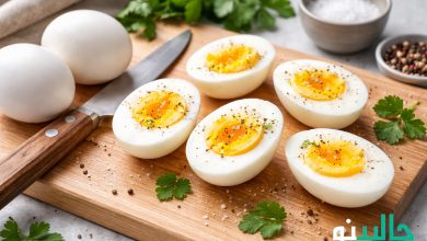 طرز تهیه تخم مرغ آب پز