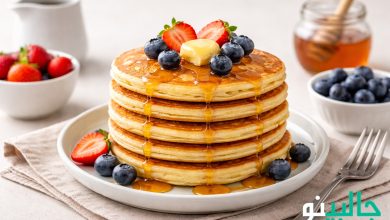 طرز تهیه پنکیک ساده تابه ای