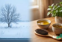 ریزش مو در زمستان علت و درمان