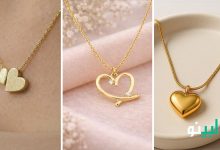 12 مدل گردنبد قلبی طلا