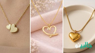 12 مدل گردنبد قلبی طلا