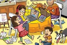 تست بینایی یافتن مداد پنهان