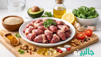 خواص دل مرغ