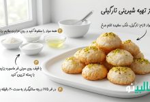 طرز تهیه شیرینی نارگیلی
